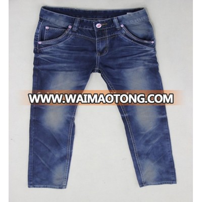 Wholesale Young Men Skinny Denim Jeans Made in China